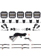 Diode Dynamics SS5 Pro CrossLink Windshield White Combo Light Bar Kit Ford Bronco 2021-2022                                     - DD7264 - Image 7