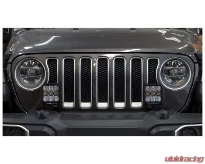 Diode Dynamics SS5 CrossLink Bumper Light Bar Kit Pro Combo Jeep Wrangler JL 2018-2022 - DD7279