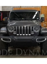Diode Dynamics SS5 CrossLink Bumper Light Bar Kit Sport Driving Jeep Wrangler JL 2018-2022                                     - DD7280 - Image 2