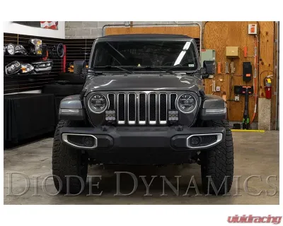 Diode Dynamics SS5 CrossLink Bumper Light Bar Kit Sport Driving Jeep Wrangler JL 2018-2022 - DD7280