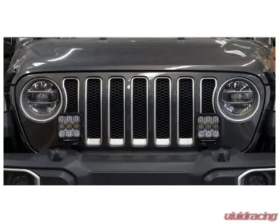 Diode Dynamics SS5 CrossLink Bumper Light Bar Kit Sport Driving Jeep Wrangler JL 2018-2022 - DD7280