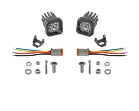 Diode Dynamics Stage Series C1R White Flood Standard LED Pod Each