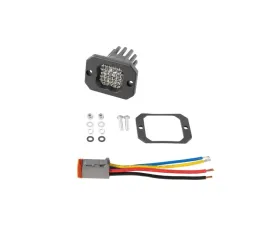 Diode Dynamics Stage Series C1R White Flood Flush Mount LED Pod Each