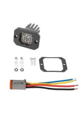 Diode Dynamics Stage Series C1R White Flood Flush Mount LED Pod Each                                     - DD7427S - Image 2