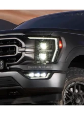 Diode Dynamics Yellow Elite Fog Lamps Ford F-150 2021-2023                                     - DD5170 - Image 2