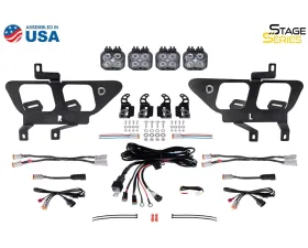 Diode Dynamics SS3 LED Fog Pocket Kit (White Sport) Ford F-150 2021-2023