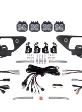 Diode Dynamics SS3 LED Fog Pocket Kit (Yellow Pro) Ford F-150 2021-2023                                     - DD7313 - Image 6