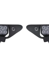 Diode Dynamics SS3 LED Fog Pocket Kit (Yellow Pro) Ford F-150 2021-2023                                     - DD7313 - Image 3