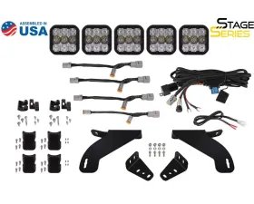 Diode Dynamics SS5 Sport Grille CrossLink Lightbar Kit (White Combo) Ford F-150 2021-2023