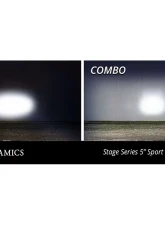 Diode Dynamics SS5 Sport Bumper LED Pod Light Kit (White Combo) Ford F-150 2021-2023                                     - DD7326 - Image 4