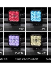 Diode Dynamics SS5 Pro Bumper LED Pod Light Kit (White Combo) Ford F-150 2021-2023                                     - DD7330 - Image 2