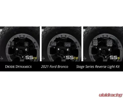 Diode Dynamics Stage Series Reverse Light Kit Ford Bronco SS3 Sport 2021-2023 - DD7357