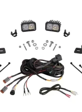 Diode Dynamics Stage Series SSC2 Sport Backlit Ditch Light Kit (Yellow Combo) Ford F-150 2021-2023                                     - DD7366 - Image 2