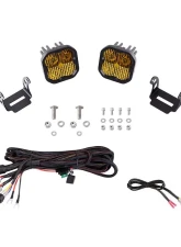 Diode Dynamics Stage Series SSC2 Sport Backlit Ditch Light Kit (Yellow Combo) Ford F-150 2021-2023                                     - DD7366 - Image 3