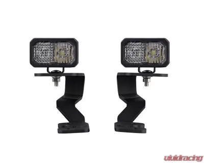 Diode Dynamics Stage Series Ditch Light Kit White Combo Toyota Tundra C2 Pro 2022+ - DD7391