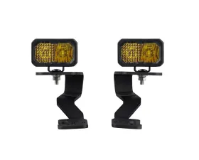Diode Dynamics Stage Series Ditch Light Kit Yellow Combo Toyota Tundra C2 Pro 2022+