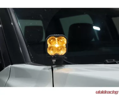 Diode Dynamics Stage Series Ditch Light Kit Yellow Combo Toyota Tundra C2 Sport 2022+ - DD7390