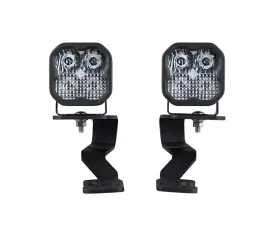 Diode Dynamics Stage Series Ditch Light Kit White Combo Toyota Tundra SS3 Pro 2022+