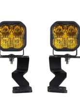 Diode Dynamics Stage Series Ditch Light Kit Yellow Combo Toyota Tundra SS3 Pro 2022+                                     - DD7396 - Image 6