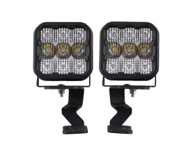 Diode Dynamics Stage Series Ditch Light Kit White Combo Toyota Tundra SS5 Pro 2022+
