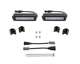 Diode Dynamics SS6 LED Fog Light Kit White Wide Toyota Tundra 2022+