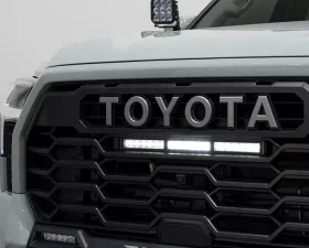 Diode Dynamics TRD Pro Grille Light Bar Kit White Driving Toyota Tundra 2022+