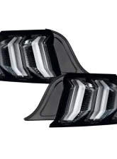 Diode Dynamics Clear LED Tail Lights (Pair) Ford Mustang 2015-2023                                     - FL0006 - Image 4