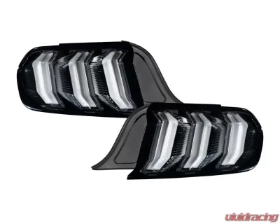 Diode Dynamics Clear LED Tail Lights (Pair) Ford Mustang 2015-2023 - FL0006