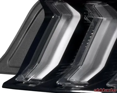 Diode Dynamics Clear LED Tail Lights (Pair) Ford Mustang 2015-2023 - FL0006