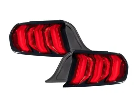 Diode Dynamics Red LED Tail Lights (Pair) Ford Mustang 2015-2023