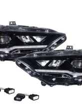 Diode Dynamic LED Headlights (Pair) Ford Mustang 2018-2023                                     - FL0009 - Image 2