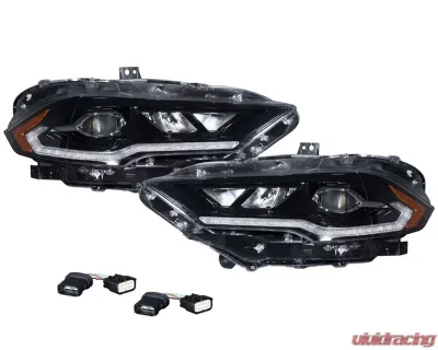Diode Dynamic LED Headlights (Pair) Ford Mustang 2018-2023 - FL0009