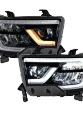 Diode Dynamics LED Reflector Headlights (Pair) GMC Sierra 1500 | Sierra 2500 | 3500  2014-2019                                     - FL0011 - Image 4