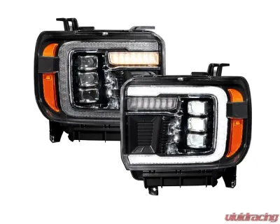 Diode Dynamics LED Projector Headlights (pair) GMC Sierra 1500 | Sierra 2500 | 3500  2014-2019 - FL0012