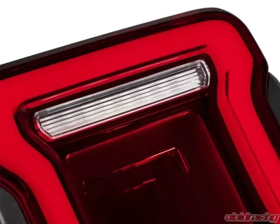 Diode Dynamics Red LED Tail Lights (Pair) Jeep JL Wrangler 2018-2023 - FL0013
