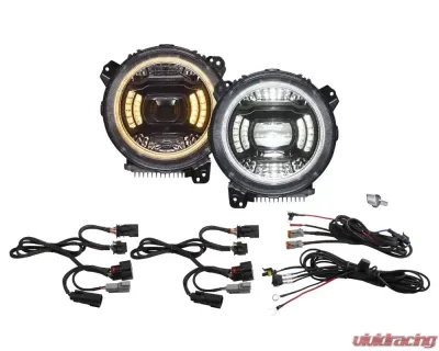 Diode Dynamics Elite Max LED Headlamps Jeep JL Wrangler | Gladiator 2018+ - DD5165
