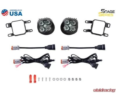 Diode Dynamics ABL White SAE Fog SS3 Max Type CGX Kit - DD7202