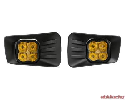Diode Dynamics SS3 Type CH LED Fog Light Kit Pro ABL Yellow SAE Fog - DD7306