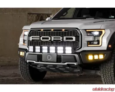 Diode Dynamics Pro White Combo SS5 Grille CrossLink Lightbar Kit Ford Raptor 2017-2020 - DD7337