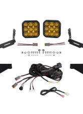 Diode Dynamics Sport Yellow Driving SS5 Bumper LED Pod Light Kit Ford Raptor 2017-2020                                     - DD7347 - Image 7