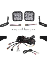 Diode Dynamics Pro White Combo SS5 Bumper LED Pod Light Kit Ford Raptor 2017-2020                                     - DD7348 - Image 7