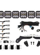 Diode Dynamics Pro White Combo SS5 Grille CrossLink Lightbar Kit Ford Raptor 2017-2020                                     - DD7337 - Image 5