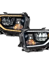 Diode Dynamics LED Reflector Headlights Pair Form Lighting Toyota Tundra 2014-2021                                     - FL0002 - Image 4