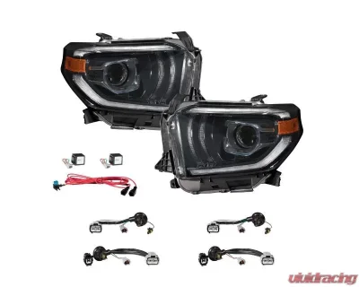 Diode Dynamics LED Projector Headlights Pair Form Lighting Toyota Tundra 2014-2021 - FL0003