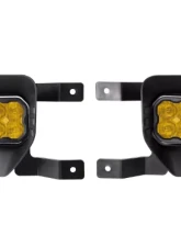 Diode Dynamics SS3 Sport Type SV1 Kit ABL Yellow SAE Fog                                     - DD7112 - Image 9