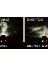 Diode Dynamics SS3 Sport Type SV1 Kit ABL Yellow SAE Fog                                     - DD7112 - Image 5