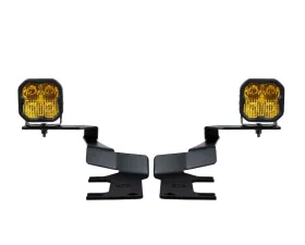Diode Dynamics Stage Series Ditch Light Kit SS3 Sport Yellow Combo Ford Super Duty F250 | F350 | F450 | F550 2017-2022