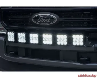 Diode Dynamics SS5 6-Pod CrossLink Grille Lightbar Kit Pro White Combo Ford Super Duty F250 | F350 | F450 | F550 2020-2022 - DD7573