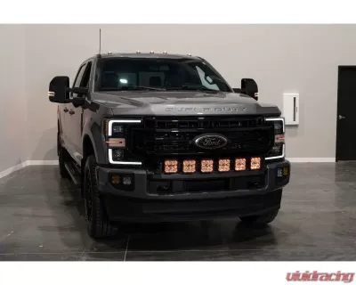 Diode Dynamics SS5 6-Pod CrossLink Grille Lightbar Kit Pro White Combo Ford Super Duty F250 | F350 | F450 | F550 2020-2022 - DD7573