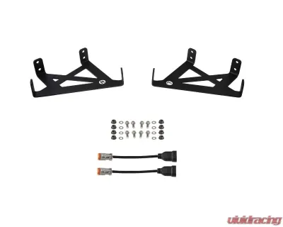 Diode Dynamics SS6 Fog Lightbar Bracket Kit Pair Ford Super Duty F250 | F350 | F450 | F550 2020-2022 - DD7582P